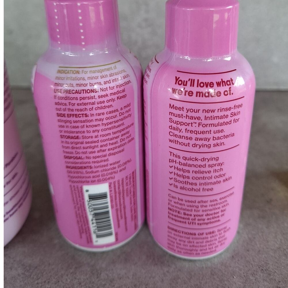 Love wellness lot bundle intimate care products cleanser sprays and oil set of 4 - Picture 5 of 7